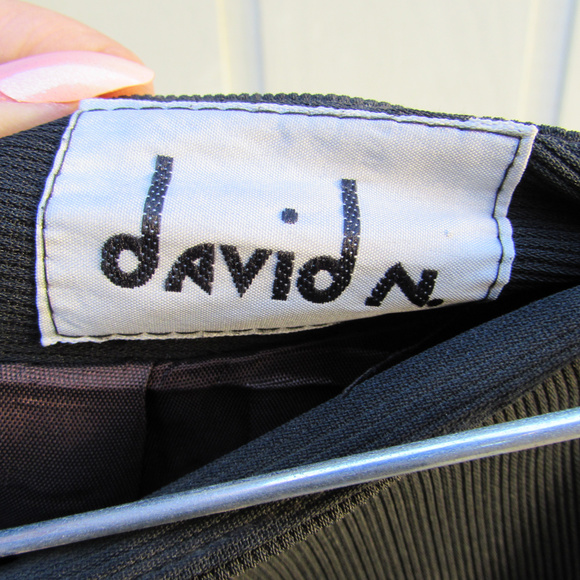 David N. Black Skirt NICE! ! - Picture 5 of 5